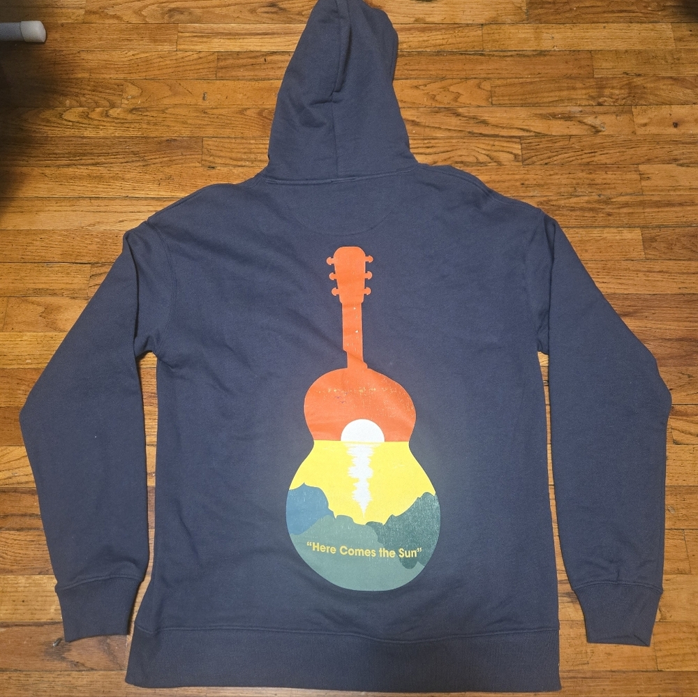 THE BEATLES Men's Abbey Road "Here Comes The Sun" HOODIE Sweatshirt- NWT